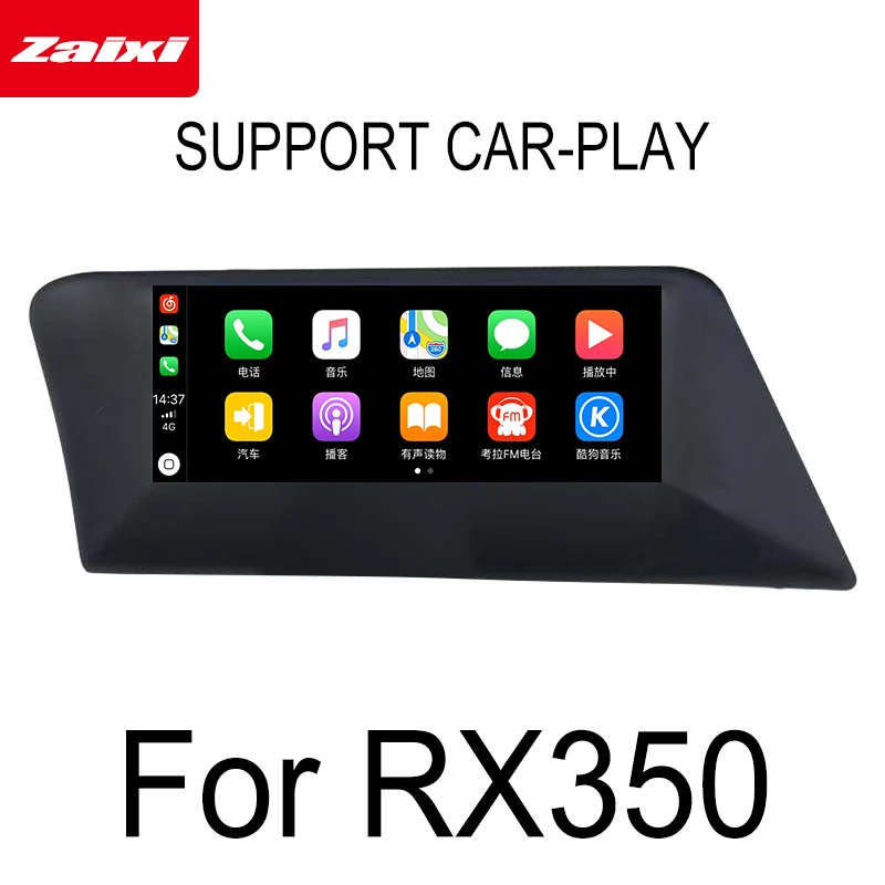 ZaiXi Android ram для Lexus RX350 RX 350 2009~ gps сенсорный экран мультимедийный плеер Стерео Авторадио Навигация стиль