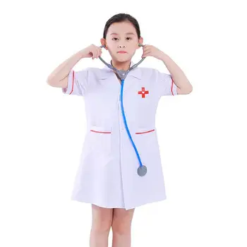 

Doctor's Toys Doctor Play Set Coat Costume Professional Acting Dress For Children Pretend Play Doctor's Clothing Toys