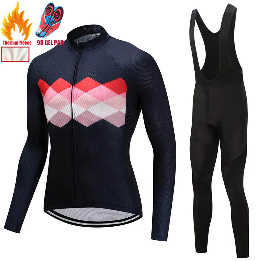 Зимняя одежда для велоспорта Ropa Ciclismo MTB велосипед Bicicleta фитнес Велоспорт Джерси велосипедная одежда Invernale XS-3XL