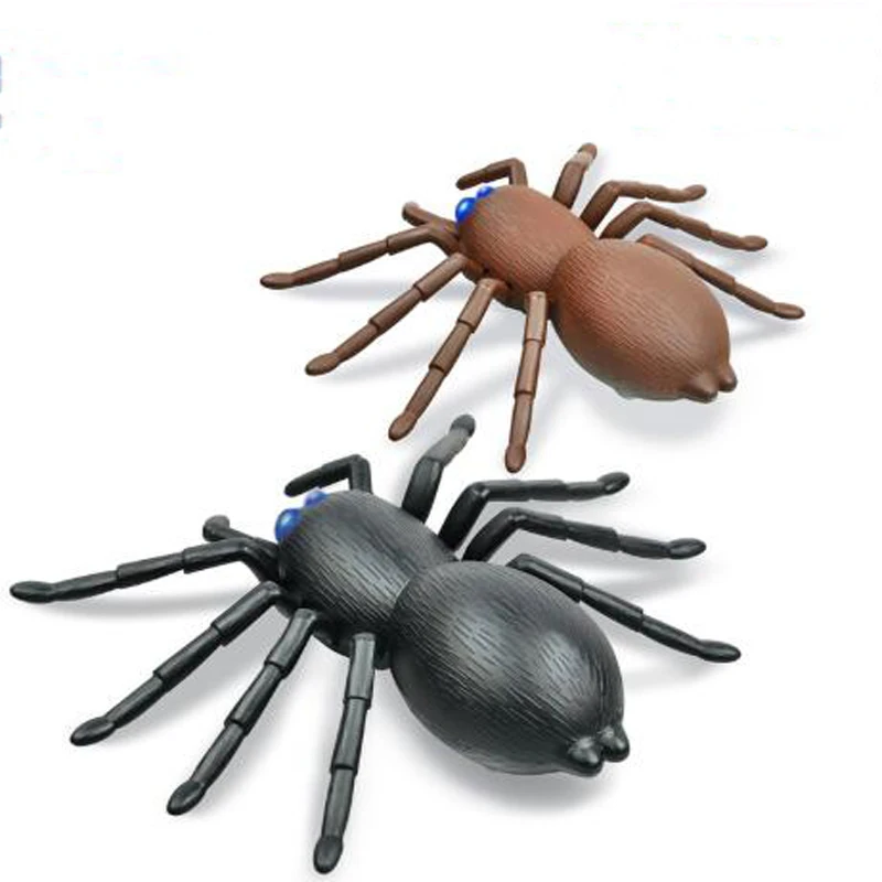 

Remote Control Electric Spider Toy Animal Tidy Simulation Spider Simulation Animal Eyes Will Glow Puzzle Early Education Toys