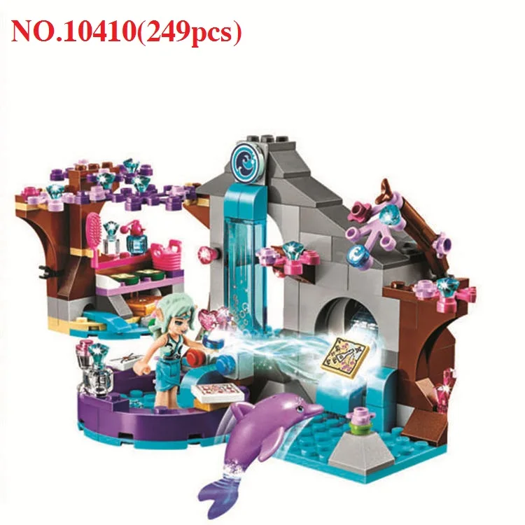 

BELA Girl Friends Building Blocks Elves Series Creative Workshop Crystal Hollow Secret Epic Adventure Ship Magical Bakery Toys