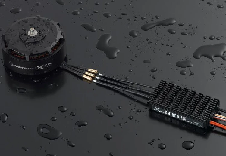 Hobbywing xrotor вок Мощность комбинированная система бесщеточный 8120 100KV мотор& HV высоковольтные компенсаторы 80A вок V3 ESC для FPV гоночный Квадрокоптер