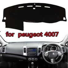 Оригинальные dashmats автомобильные аксессуары для укладки приборной панели для peugeot 4007 2007 2008 2009 2010 2011 2012 RHD