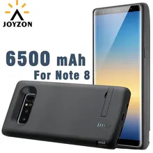 New 6500 mAh High Capacity Battery Charger Case For Galaxy Note 8 Power Bank External Backup Slim Charger Case With Kickstand