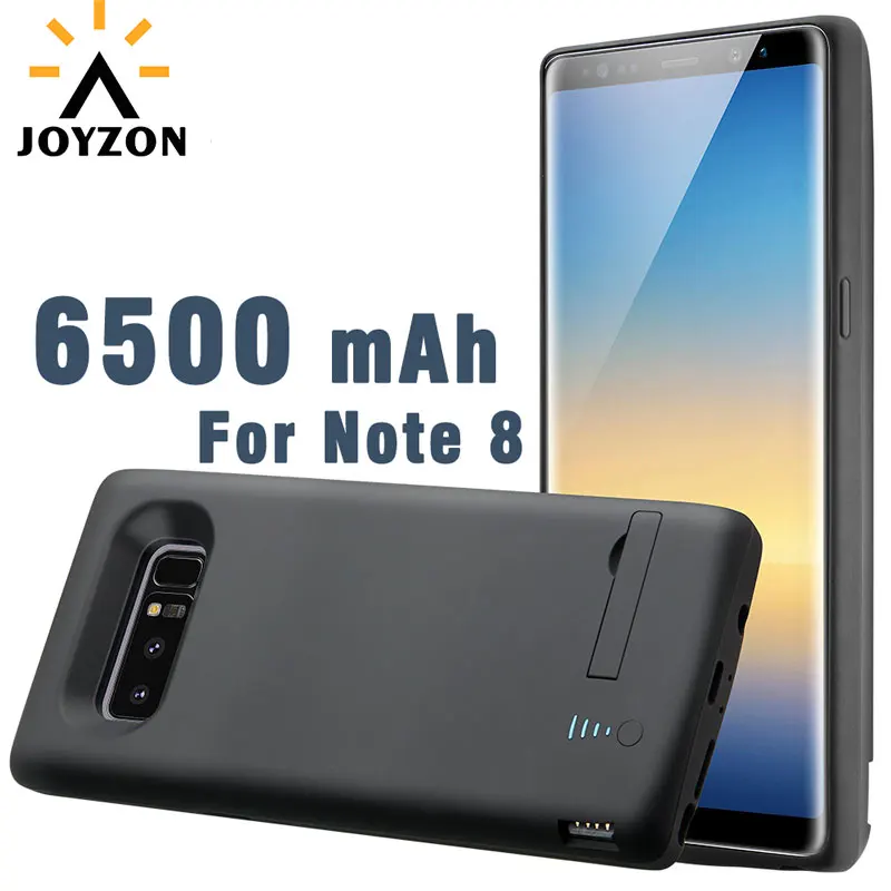 New 6500 mAh High Capacity Battery Charger Case For Galaxy Note 8 Power Bank External Backup Slim With Kickstand | Мобильные