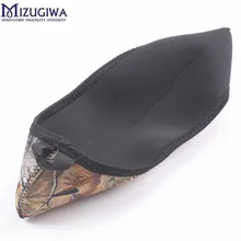 5 шт. охотничий пистолет крышка прицела ружья сумка винтовка Чехол неопрен большой 1"(до 15") Реверсивный дизайн с камуфляж и черный цвет caza