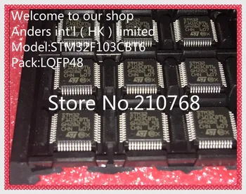 

50pcs/lot STM32F103CBT6TR STM32F103CBT6 STM32F103 LQFP48