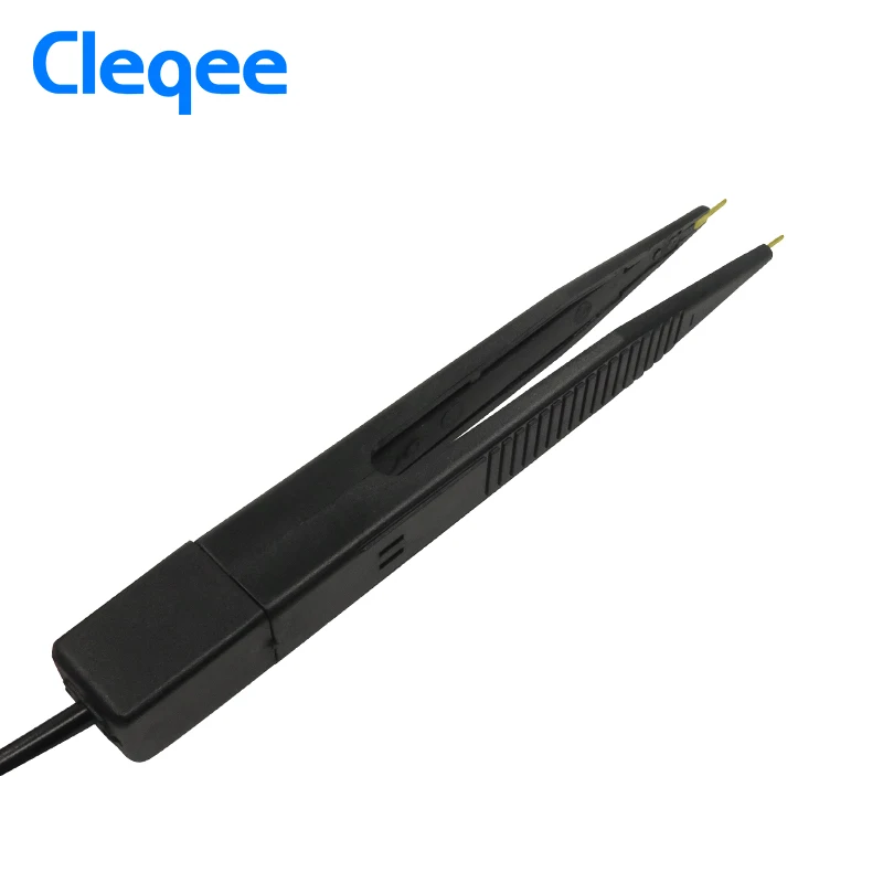Cleqee P1510 SMD компонент микросхемы LCR инструмент тестирования пинцет-зонд для мультиметра ручка провод зонда Пинцет для FLUKE для Vichy