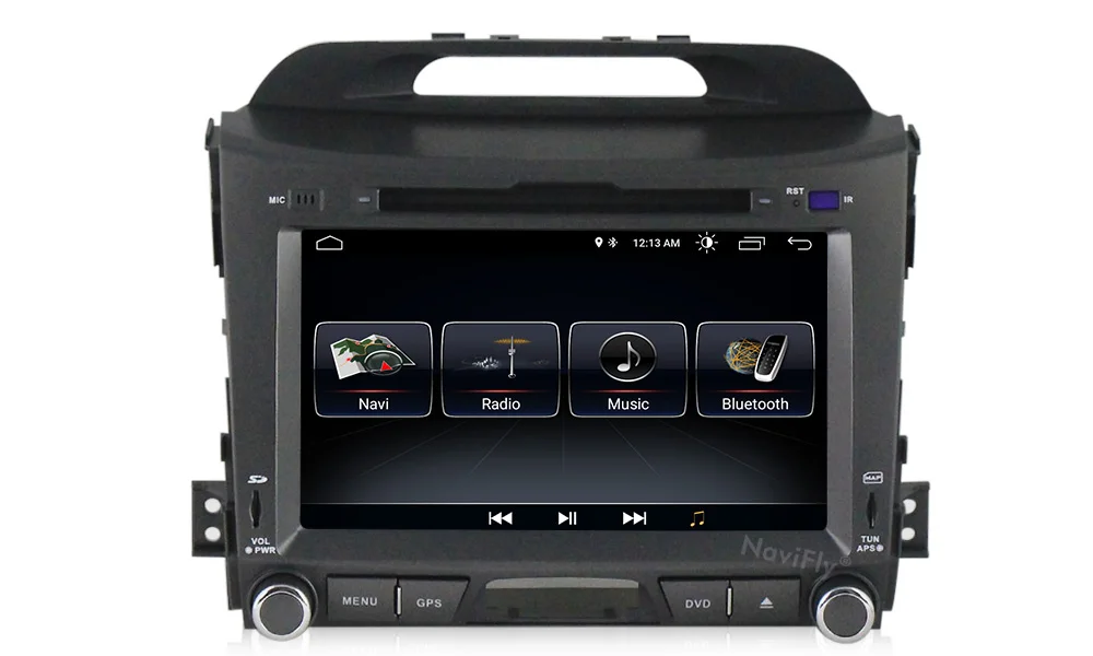 Top Free shipping! 2din Android 8.1 Car dvd radio Player multimedia for KIA sportage 2011 2012 2013 2014 2015 GPS Navigation WIFI BT 11