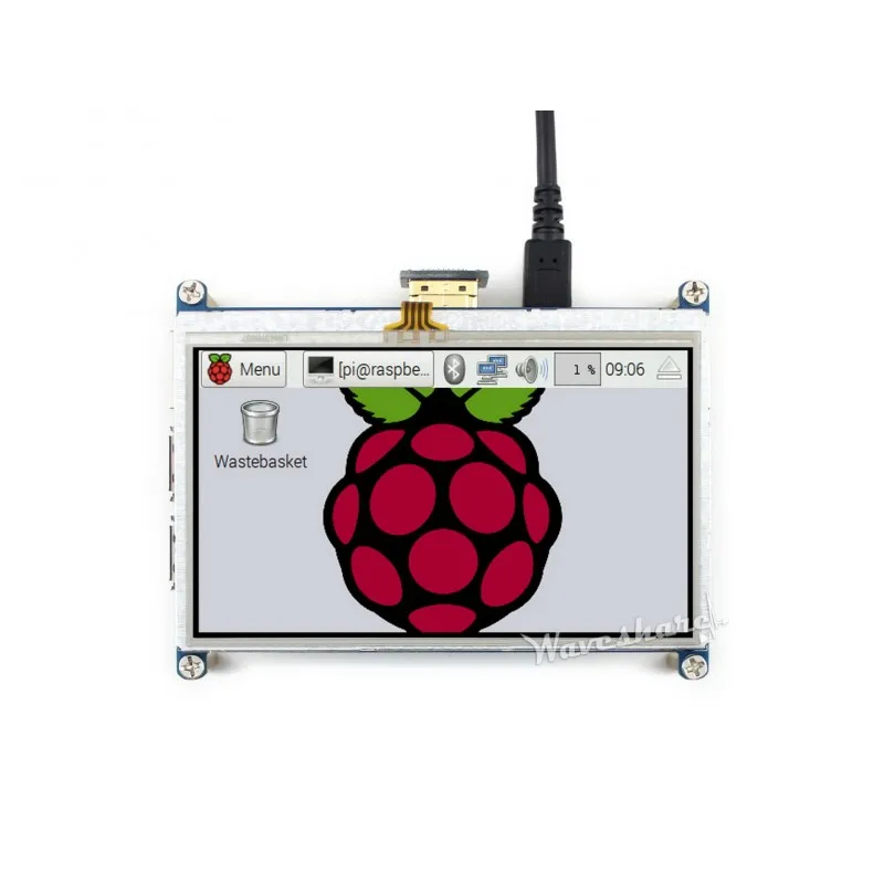 

module Waveshare New 4.3inch HDMI LCD Resistive Touch Screen 480 *272 Resolution Designed for Raspberry Pi Zero/A+/B/ B+/2 B/3 M