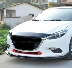 1 шт. для Mazda 3 Axela 2017-2018 ниже передняя решетка украсить frame