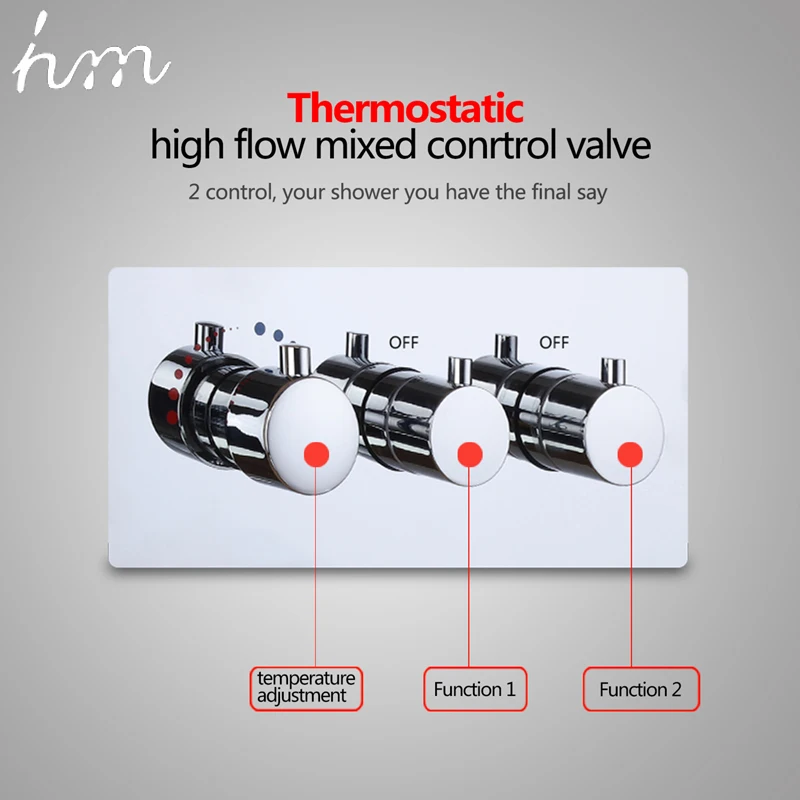 HM 2 Функциональные каналы High Flow 70L Термостатический регулятор температуры