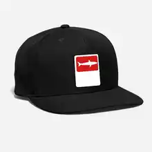 Акула защитная рамка красный плавание, дайвинг воды Подводные вышитые Индивидуальные вышивка эмблем значок унисекс Регулируемая бейсбольная шапка