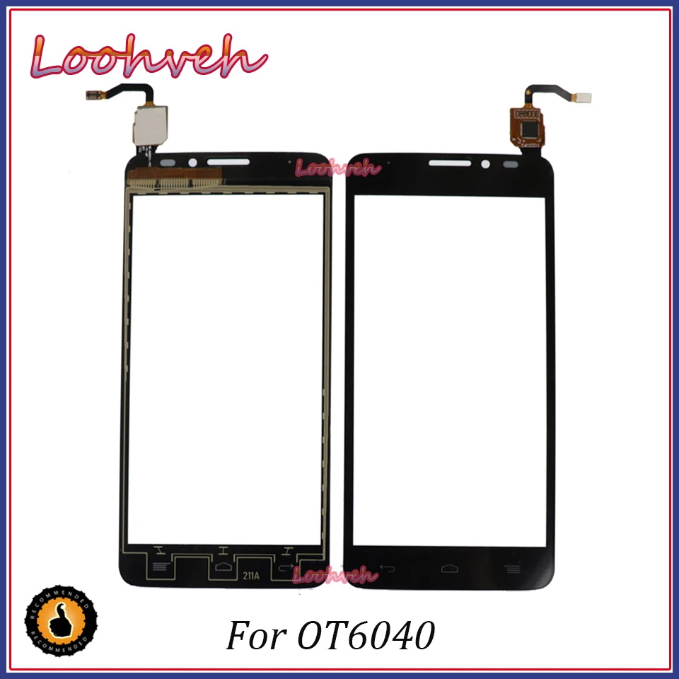 Сенсорный экран дигитайзер для Alcatel One Touch Idol X OT6040 6040 6040A 6040D 6040E OT6040X | Мобильные