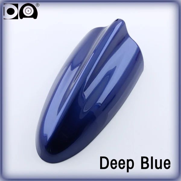 Deep blue Супер антенна "Акулий Плавник" Автомобиль Радио Сигнал антенны для Skoda Yeti Octavia Superb Fabia Rapid Roomster Citigo автомобильные аксессуары - Цвет: Deep blue