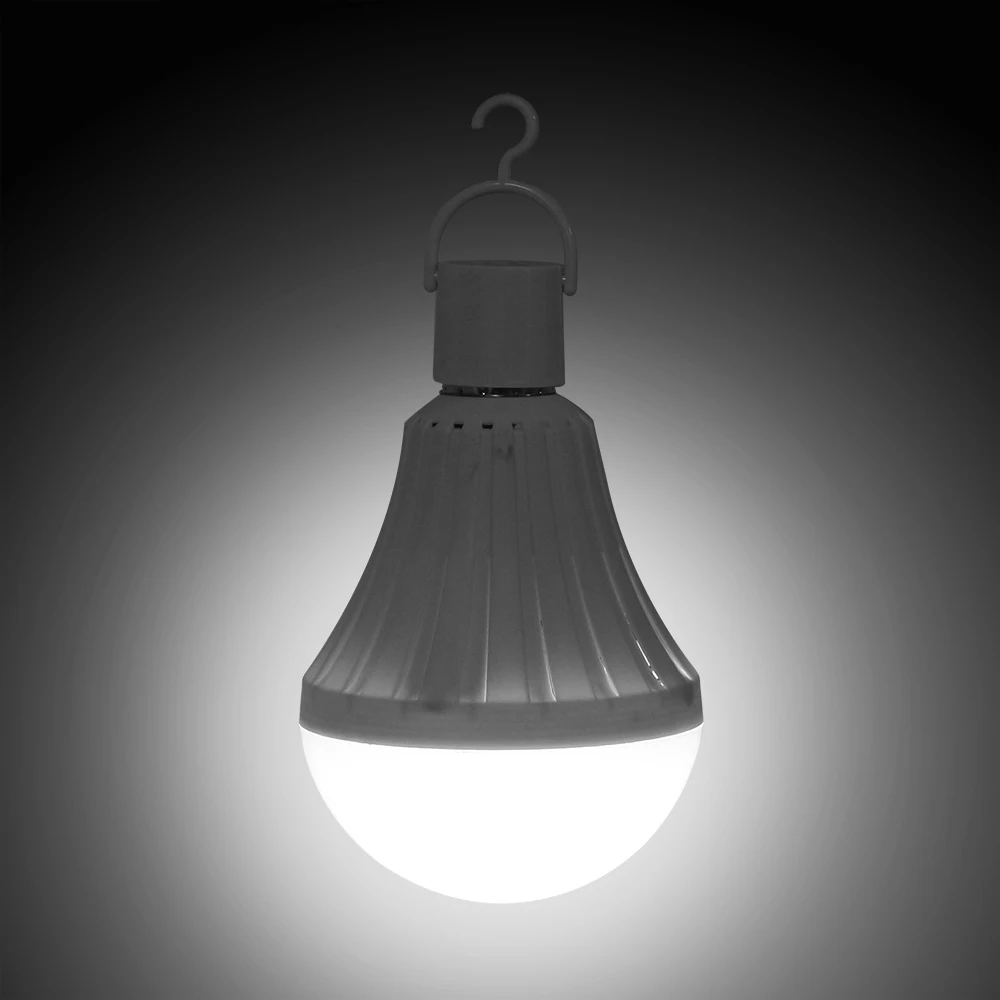 

Rechargeable Intelligent LED Bulb E27 Hanging LED Lamp 9W 85-265V For Hiking Camping Tent Fishing Lighting