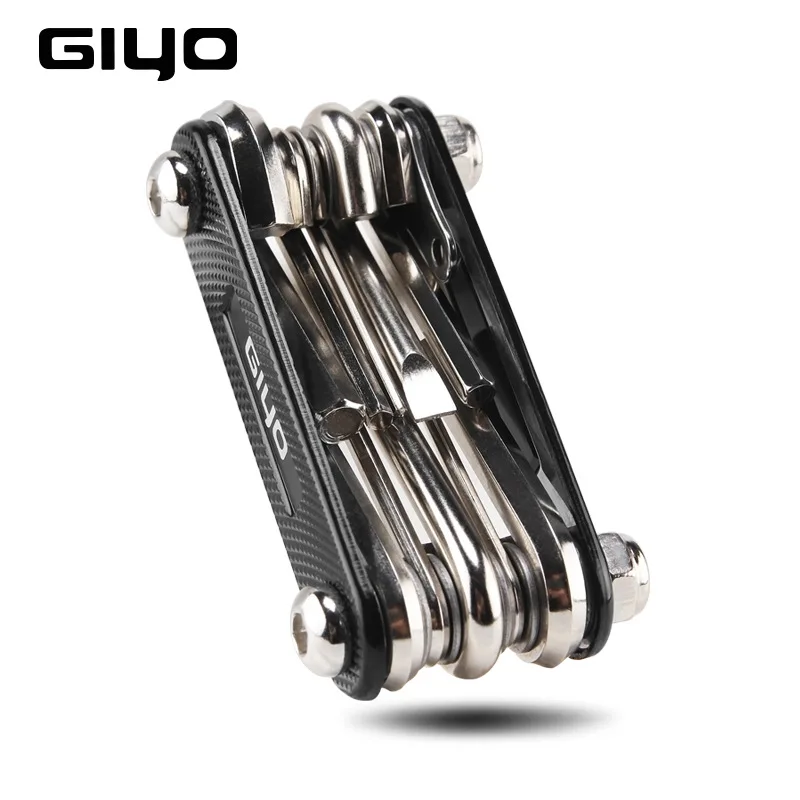 

GIYO 11 in 1 Multifunction Bicycle Repair Tools Kit Hex Spoke Cycling Screwdriver Tool MTB Mountain Cycling Bike Repair Tool