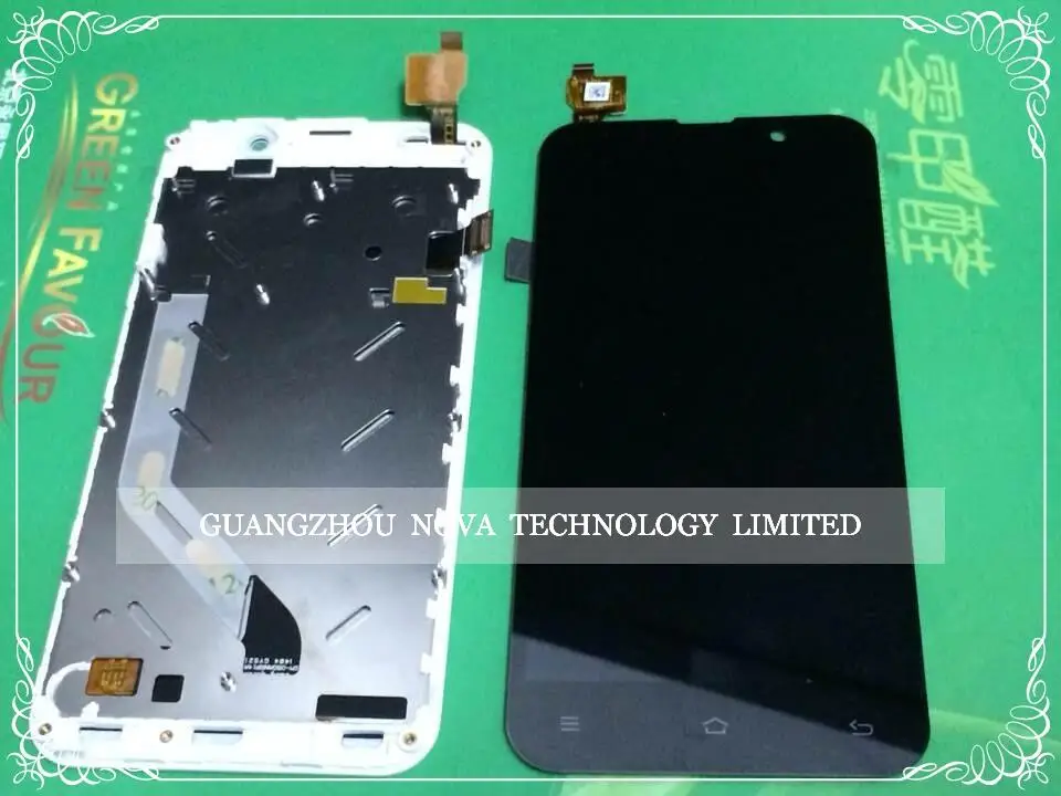 

Original For Zopo C2 C3 ZP980 MTK6589/6589T LCD Display +Digitizer Touch Screen + Frame Assembly Black/White;Free Shipping