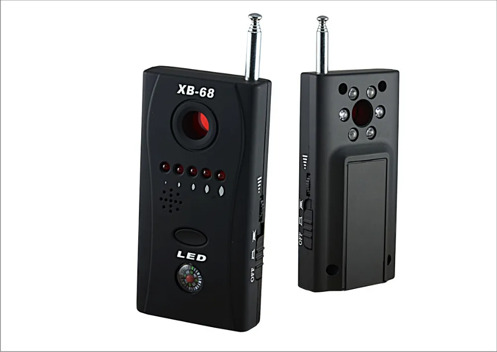 wireless Signal Bug RF Detector Hidden Camera Laser Lens GSM Device Finder XB-68