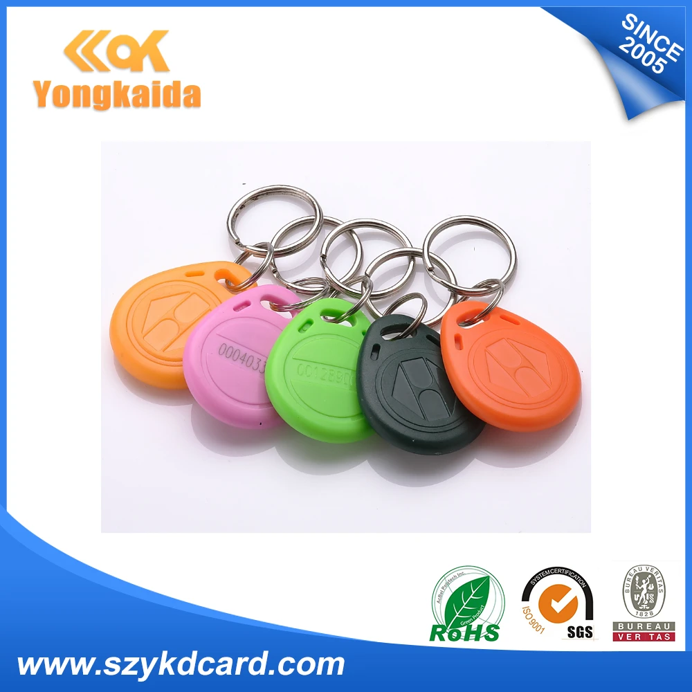 YongKaiDa EM4305 идентификационные радиочастотные Брелоки 125 кГц RFID метка для чтения и