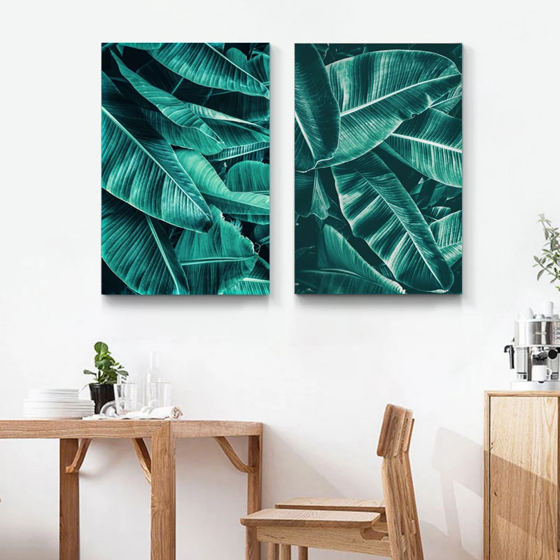 Nordic Green Leaf Canvas Painting Watercolor Posters And Print Decor Wall Art Pictures For Living Room Home Decoration No Framed Nordic Green Leaf Canvas Painting Watercolor Posters And Print Decor Wall Art Pictures For Living Room Home Decoration No Framed