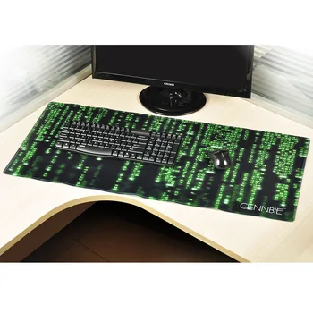 

Large Gaming Mouse Pad 35.4"x 15.7" CENNBIE Extended Computer Keyboard Desk Mat Non-slip Rubber Stitched Edges for Office & Home