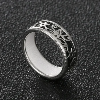 

Legenstar Flowers Rings For Women Retro Bague georgette Femme Engagement Ring DIY Reversible Leather Ring