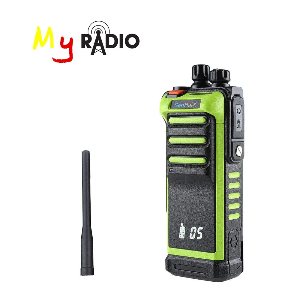 

FTL GT-10 Walkie Talkie Multi-Channels Two Way FM Radio UHF 400~520Mhz Long Range Waterproof hide-screen desgin Transceiver