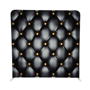 

custom tension fabric pillowcase backdrop with stand for party decoration