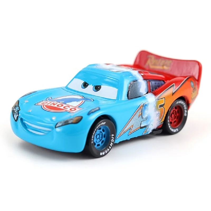 Автомобили disney «Тачки» № 95 Dinoco McQueen металл литья под давлением игрушечный автомобиль 1:55 Свободные Новое Cars2 и Cars3 - Цвет: 20