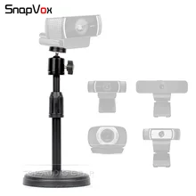 Desktop Mic Holder Boom For Logitech C 922 930 920 930e C615 C922 C930e C930 C920 Webcam Microphone Stand Camera Tabletop Mount