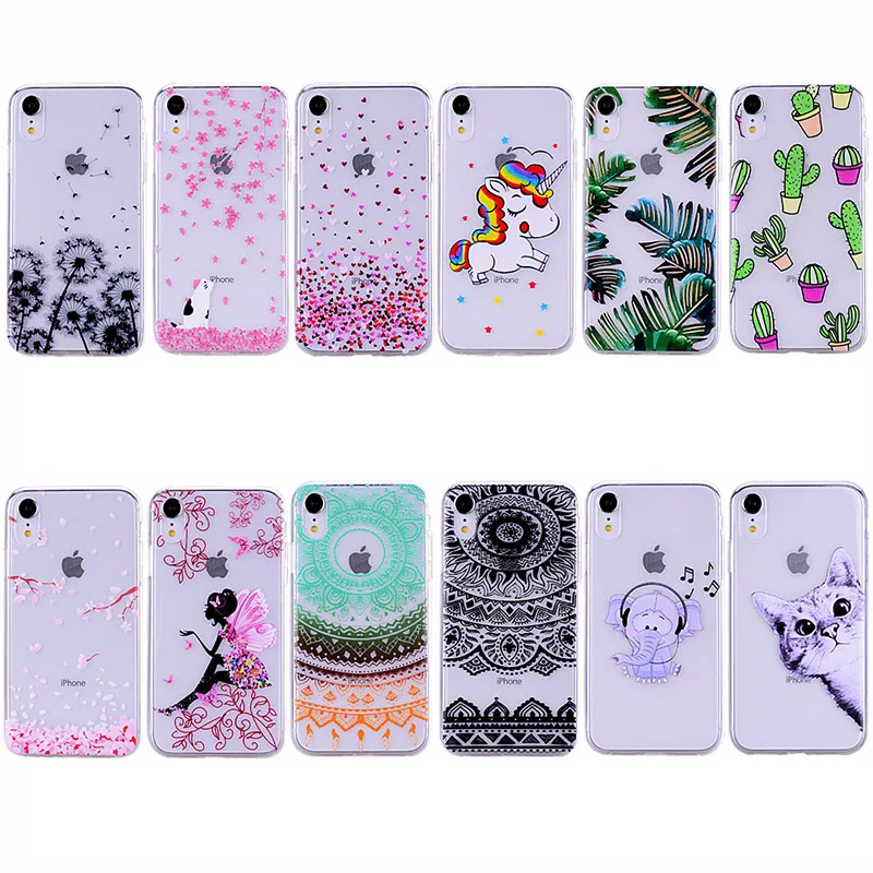 695801333 苹果 XSMAX XR XS X 8 8P 7 7P 华为 P30 P30PRO P30LITE 高透TPU 4元 (1)