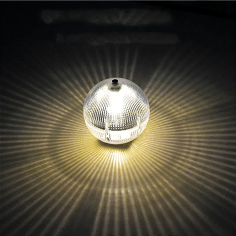 

LED Solar Powered Ball Pillar Wall Lights Garden Waterproof Outdoor Home Column Headlights Lamp Landscape Mini Garland Decor