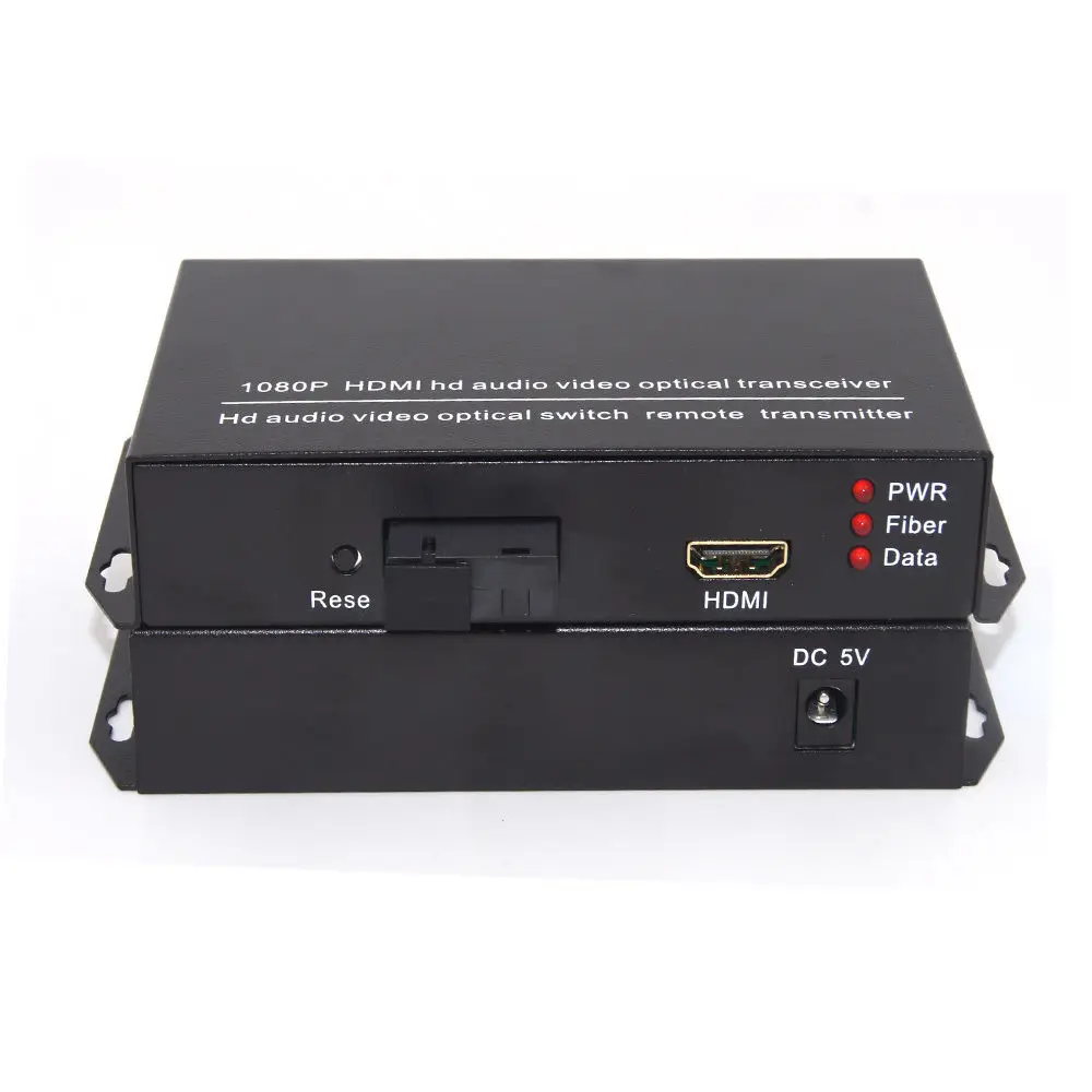 

Jyttek 1080P HDMI Extender Fiber Converters Signal over Fiber S/M 20Km SC
