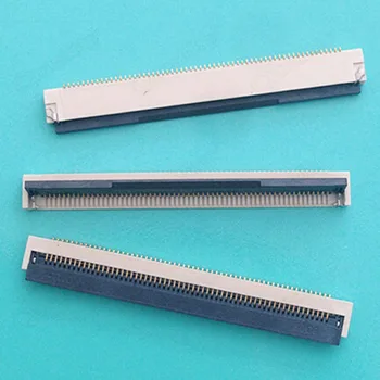 

60 Pin 0.5MM FPC Connector High Temperature Resistance Connector LCD Screen Cable Socket With Hole