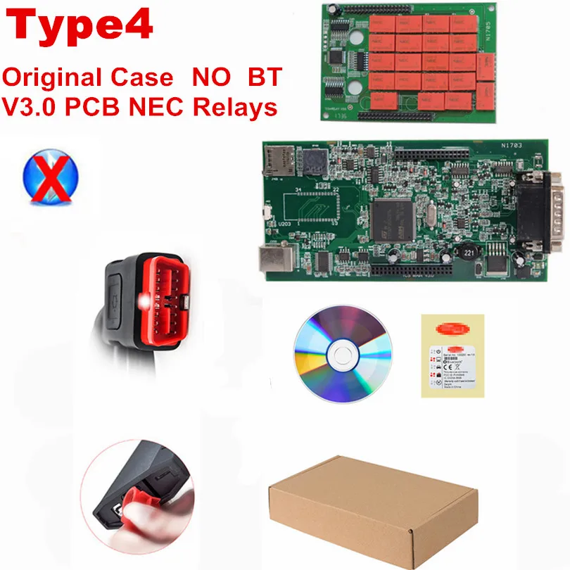 Новый сканер tcs OBDIICAT 150 V3.0 NEC 9241A Chip BT 2016.R1/2016 00/2017 1 OBD2 автомобильный диагностический