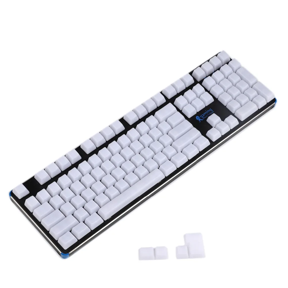 YMDK 1 5 мм ABS 108 87 61 ANSI ISO пустой молочный туман OEM профиль просвечивающий Keycap для MX