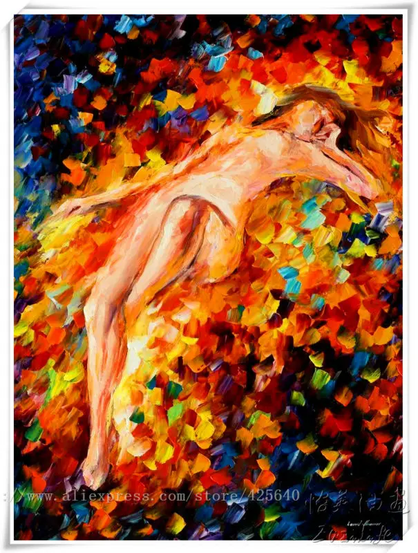 

Lovers nude oil painting Sexy wall art oil painting Nude women Oil painting on canvas hight Quality Hand-painted Painting 14