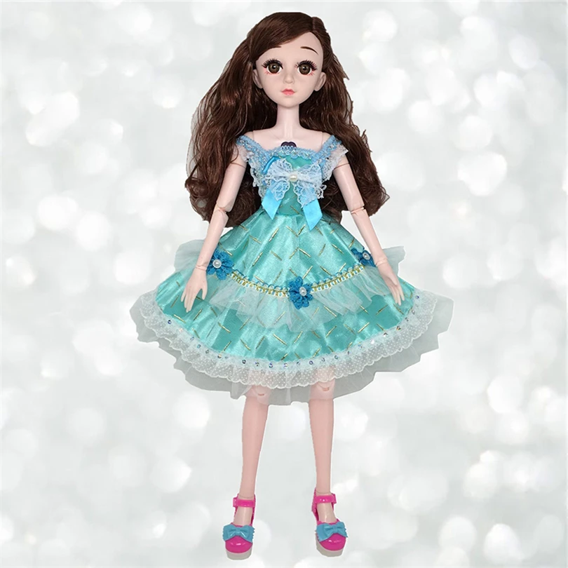 1/3 60 см BJD куклы с одеждой платье принцессы платье 21 подвижные шарнирные куклы игрушки Аксессуары для кукольная юбка Игрушки для девочек