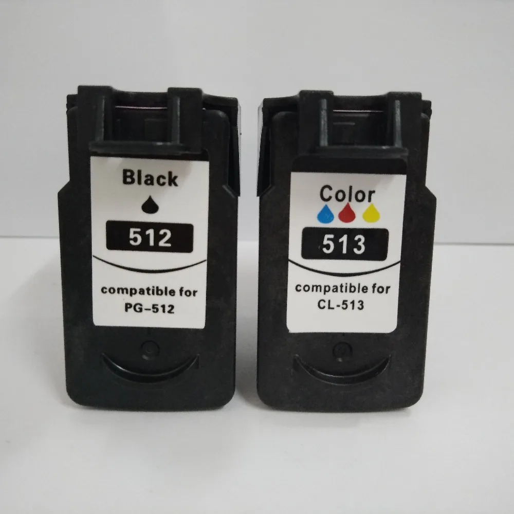 

Vilaxh 2pcs pg 512 cl 513 compatible ink cartridge for canon pg-512 cl-513 For Canon PIXMA iP2700 iP2702 mp280 mx320 mx330 mx340