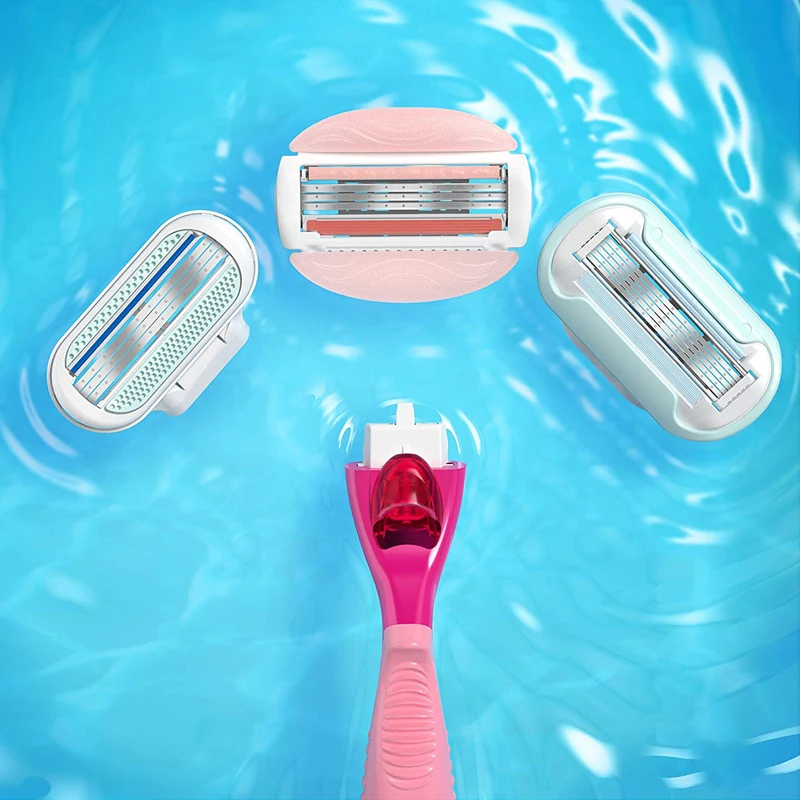 Razor Blades Gillette Venus Breeze Shaving Razors Authentic Razor Blades for Girls Hair Removal