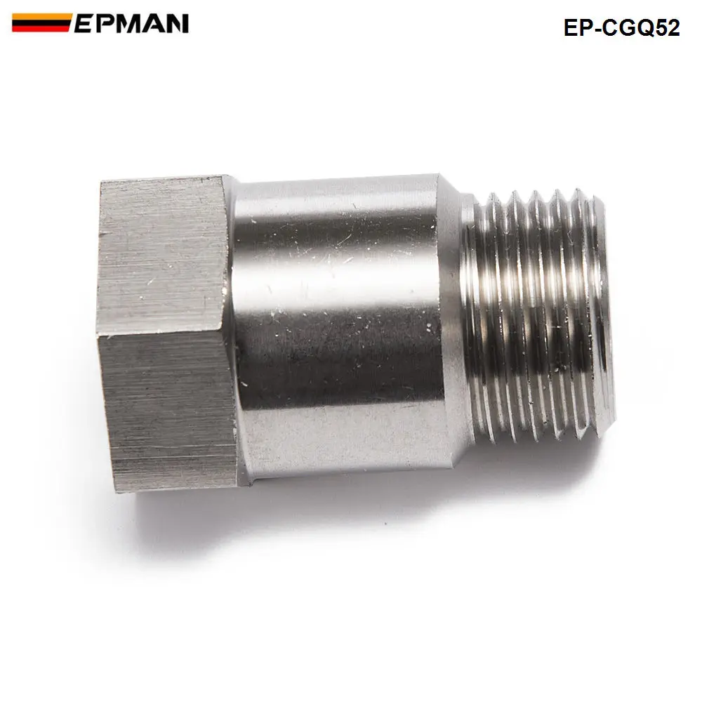 Car Exhaust Oxygen Sensor O2 header bung pipe spacer 18mm thread M18 x 1.5 extender EP-CGQ52