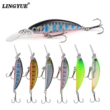 

1PCS Fishing Lure Slow Sinking Minnow Crankbait Hard Bait Tight Wobble Slow sinking Jerkbait Pesca Leurre