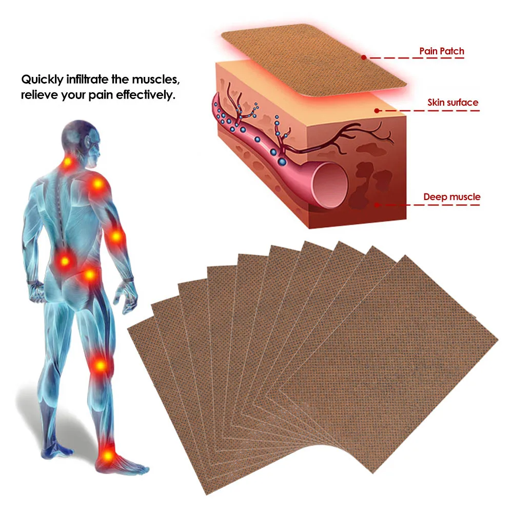 10 шт./компл. пчелиный Веном бальзам пластырь китайские лекарственные средства штукатурка обезболивающее средство при болях в суставах обезболивающее тело шеи Массаж спины расслабление