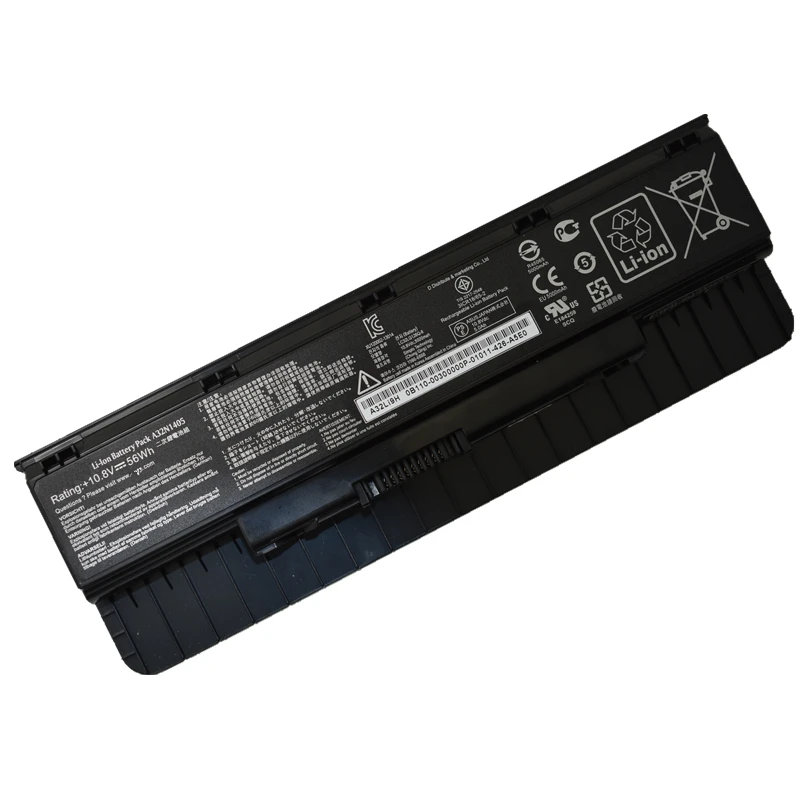 HSW Аккумулятор для ноутбука Asus A32N1405 G551 G551J G551JK G551JM G771 G771J G771JK N551J N551JW батареи N551JM N551Z N551ZU батареи