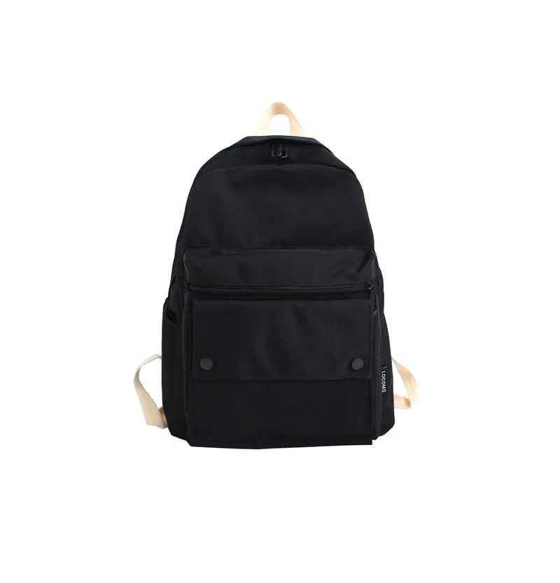 DCIMOR водонепроницаемый нейлоновый женский рюкзак большой емкости, женские школьные сумки для девочек-подростков, сумка для отдыха и путешествий Mochila - Цвет: black