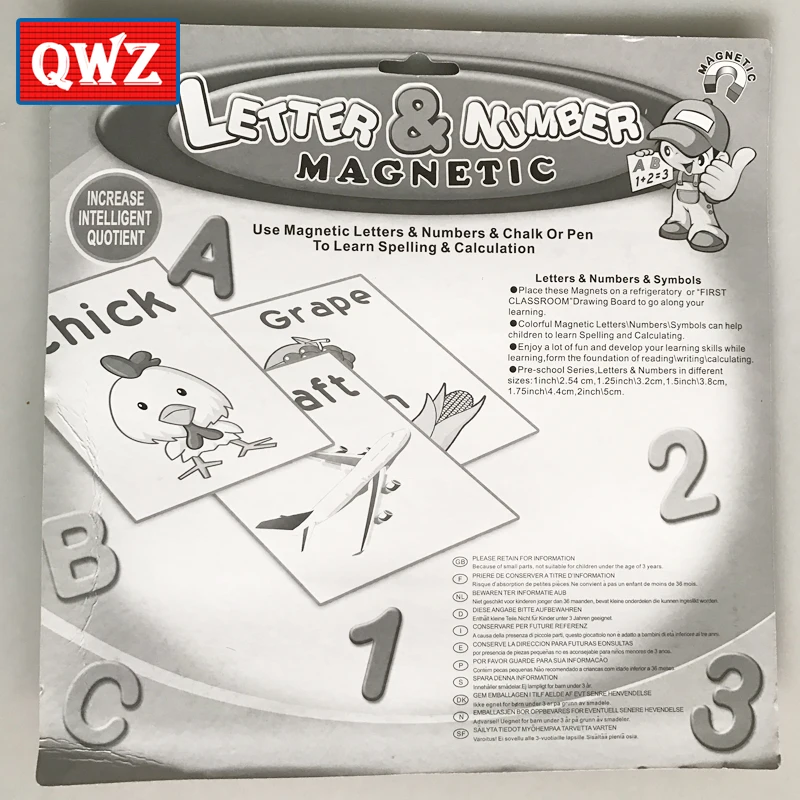 QWZ, русские буквы, алфавит, магнитные игрушки для ручки, чтобы выучить орфографию, детские развивающие игрушки, магнит на холодильник