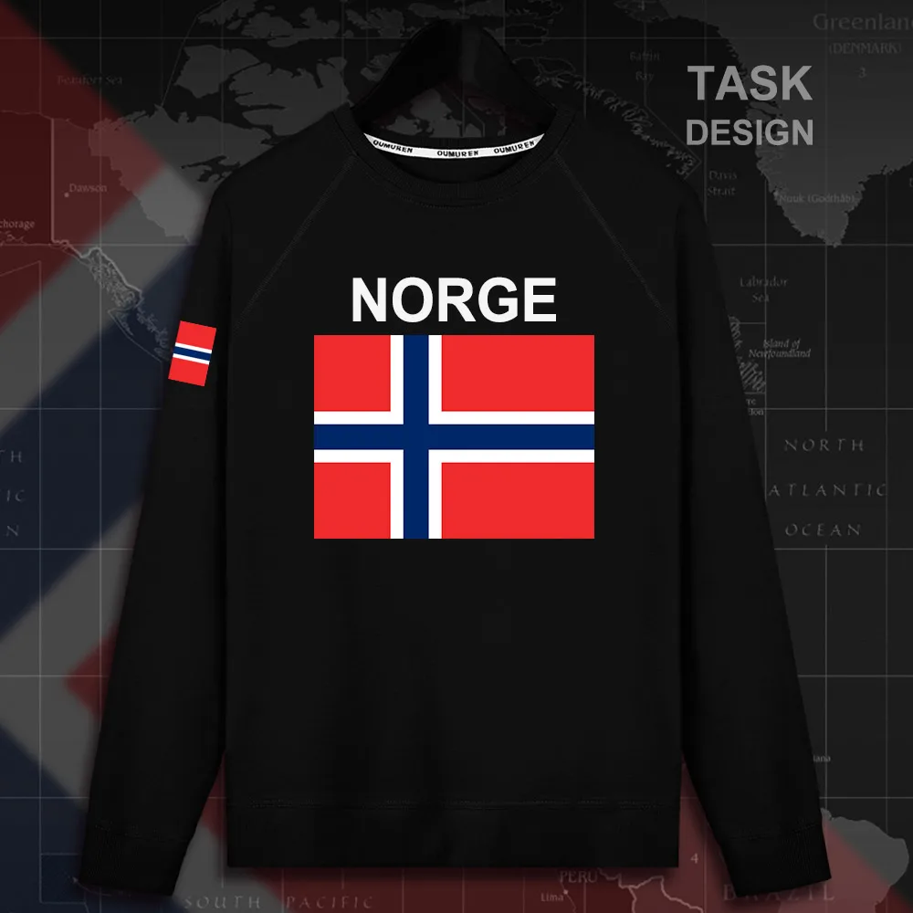 Norway Norge NOR Nordmann NO мужские толстовки с капюшоном, пуловеры, мужские толстовки, тонкая новая уличная одежда в стиле хип-хоп, новинка 02