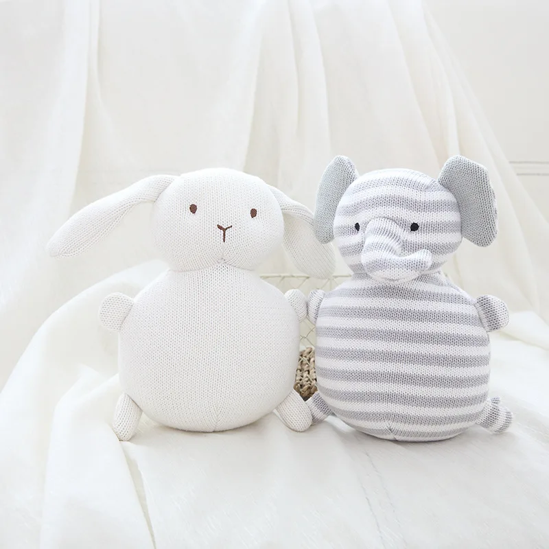 Единорог кролик медведь вязаная японская Подушка с рисунком Диван Подушка для сиденья 3D подушка, плюшевые игрушки вставка украшение для комнаты девочки подарок для детей