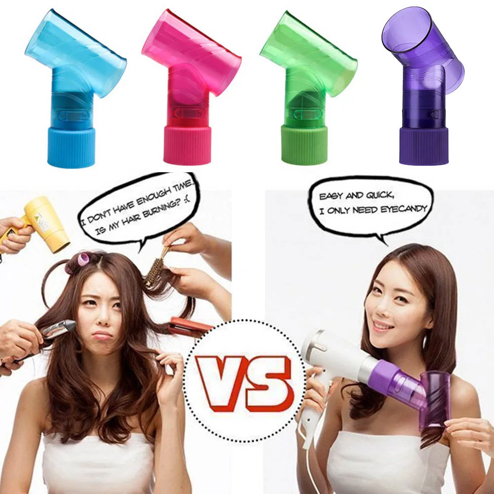 Hot Hair Styling Tool Diffuser Portable Hair Roller Curler Maker Magic Wind Spin Curl Hairstyling Tool wyt77